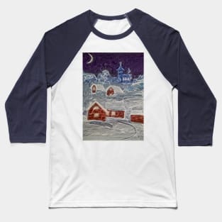 Christmas Eve Baseball T-Shirt